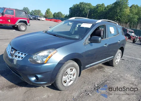 2015 Nissan Rogue Select S from USA, damaged, VIN JN8AS5MV1FW767853